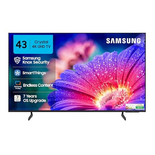 Samsung 108cm (43") Crystal 4K Vista UHD Smart LED TV (UA43UE81AFULXL)