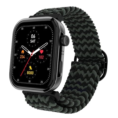 Noise ColorFit Pro 5 Max Smartwatch, 1.96" AMOLED Display (Sage Green)